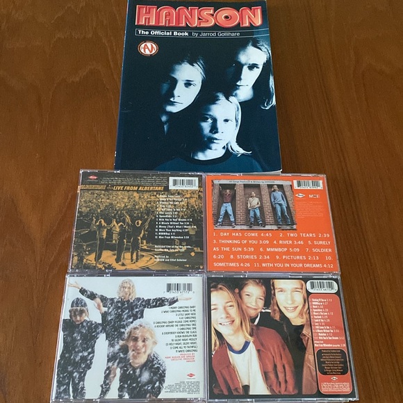 VTG Hanson 1997-98 Set of 4 CDs & ‘97 Book - Picture 14 of 14